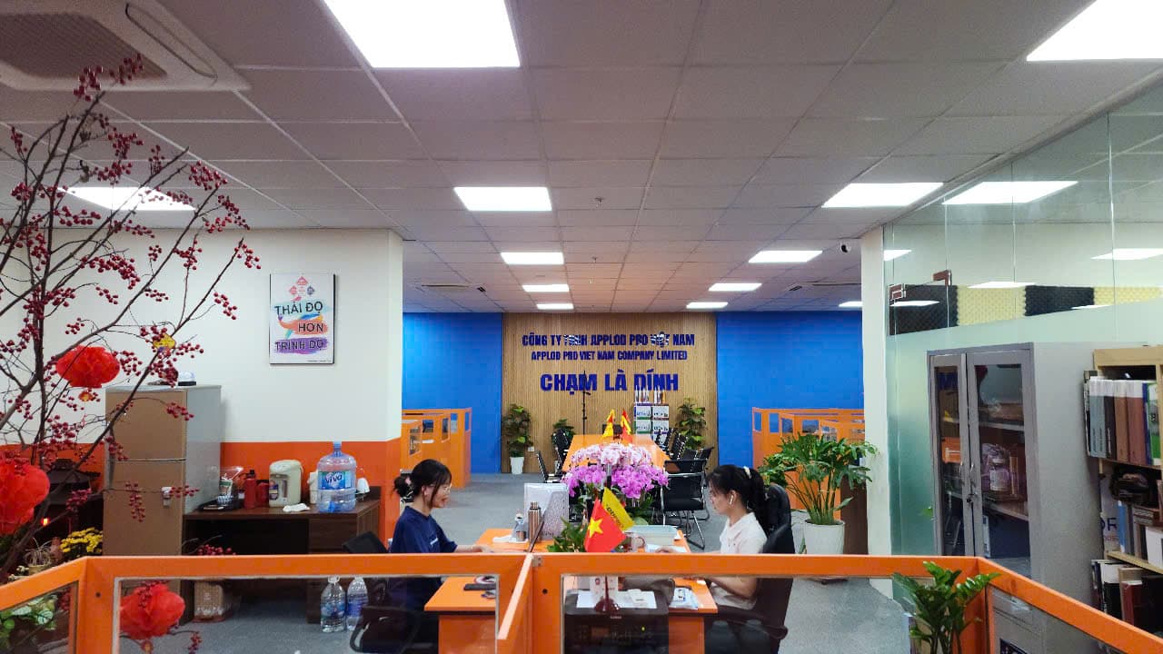 Toàn cảnh không gian văn phòng APPLOD PRO