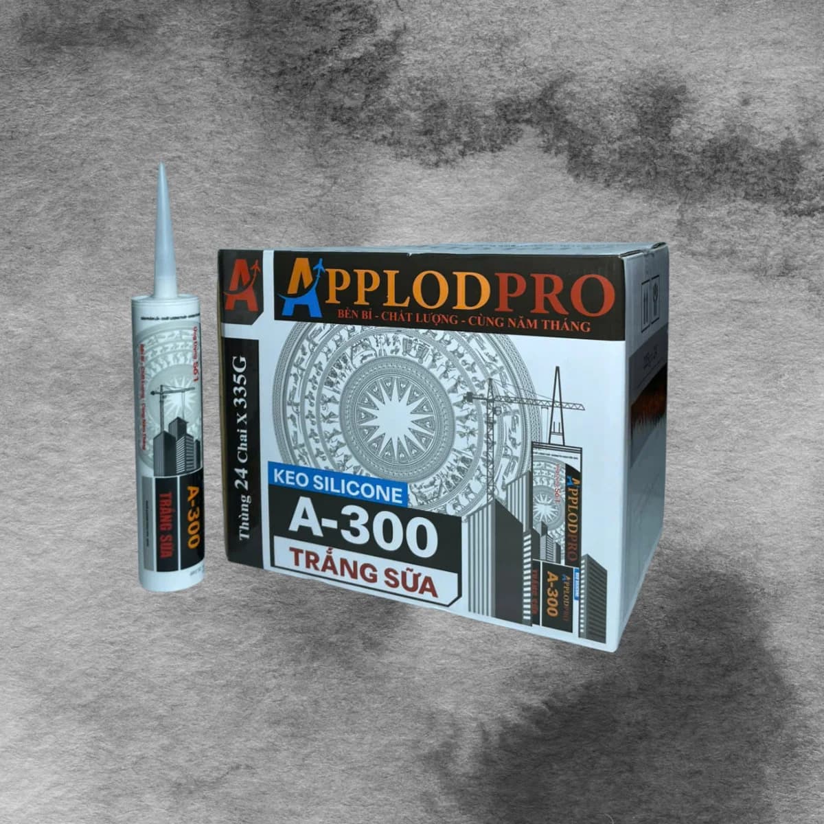 KEO SILICON A300 TRẮNG SỮA - ảnh 1