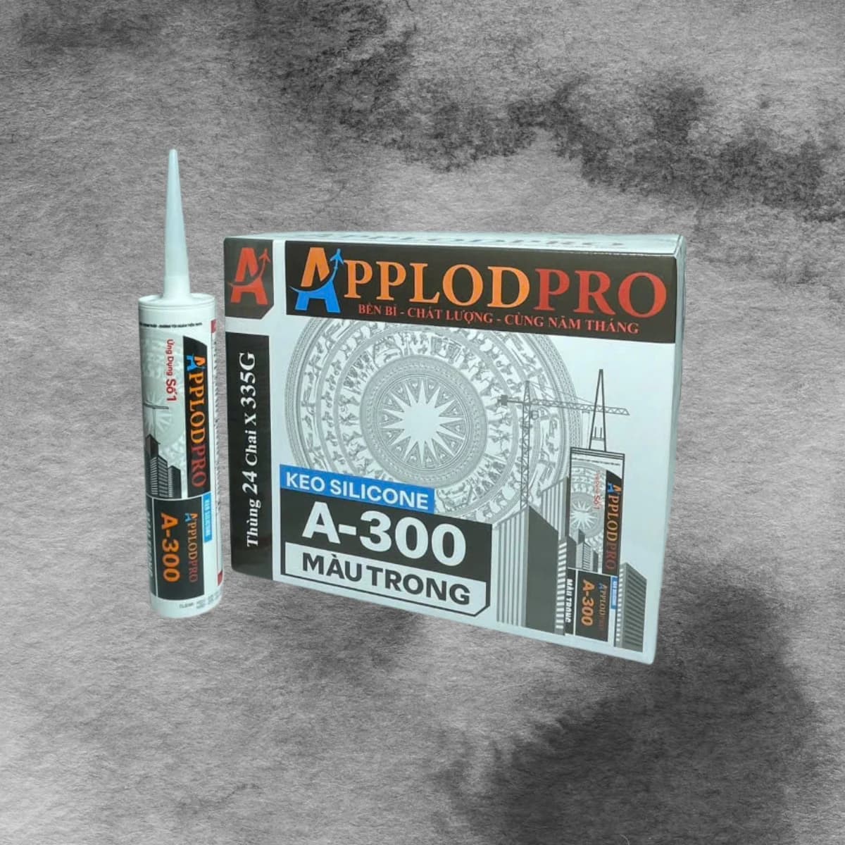 KEO SILICON A300 TRẮNG TRONG - ảnh 1