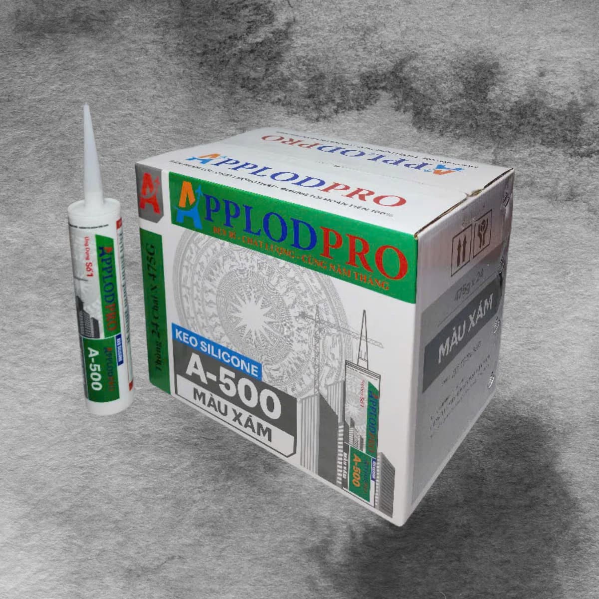KEO SILICONE A500 XÁM - ảnh 1